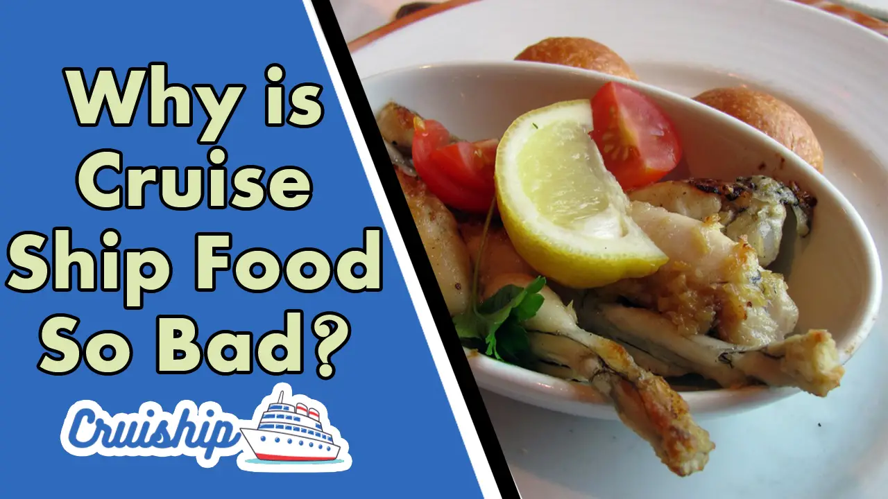 is cruise ship food bad for you
